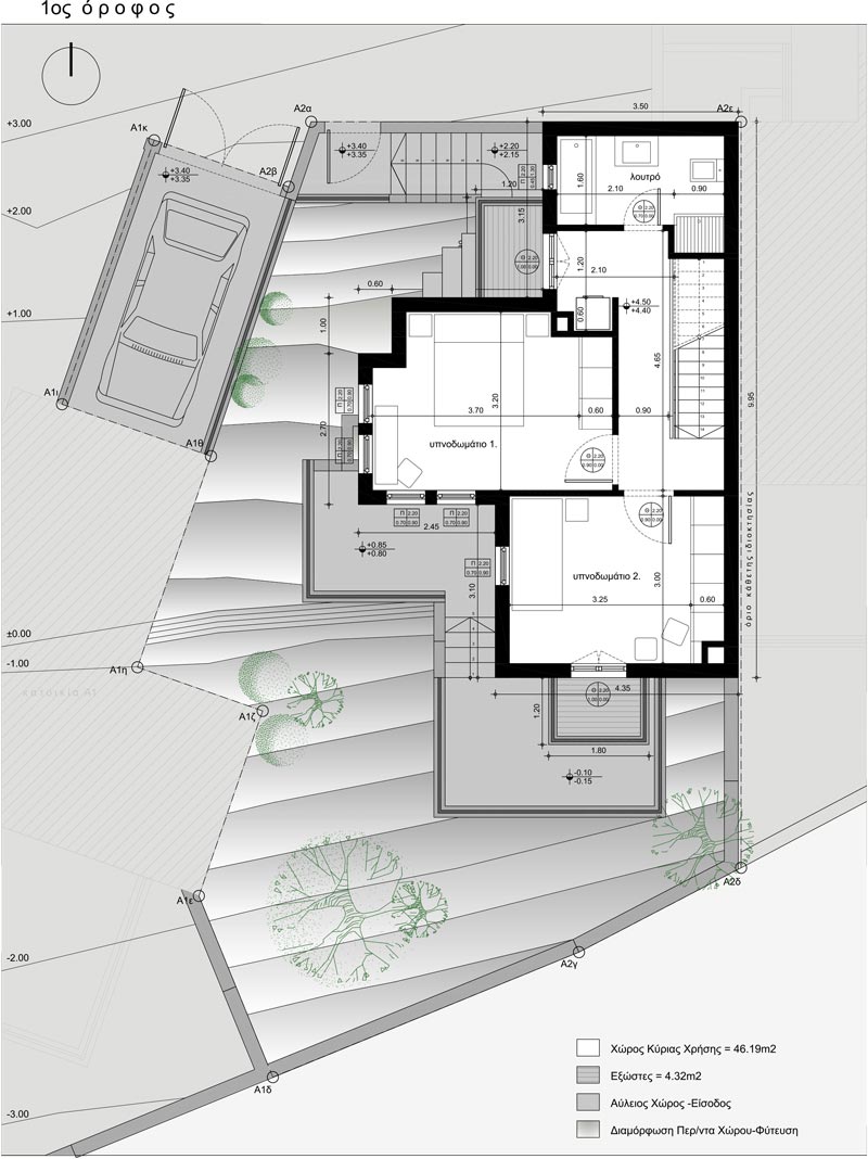 κάτοψη ορόφου α2